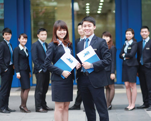May đồng phục công sở